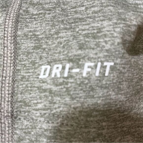 NIKE Dri-Fit Long Sleeve 1/4 Zip Pullover Gray Purple Women’s Size Large - Picture 6 of 8